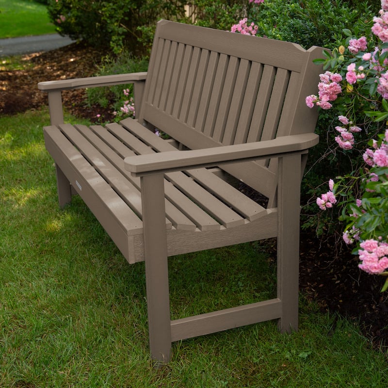 HIGHWOOD Lehigh 5-foot Eco-friendly Synthetic Wood Garden Bench