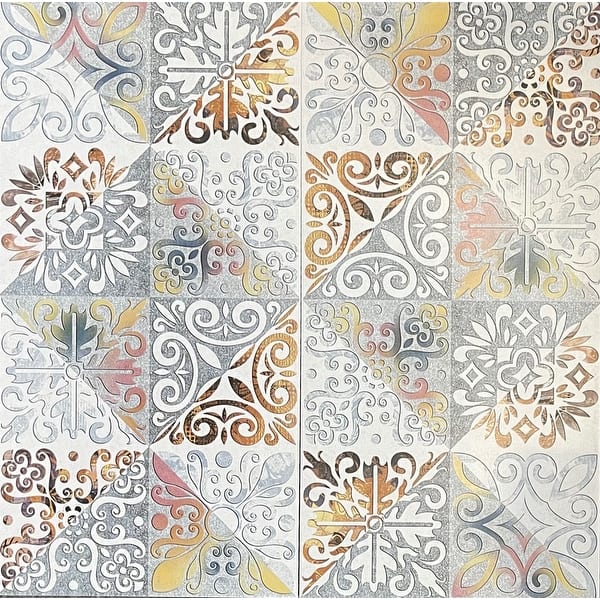 slide 2 of 4, Pisa 12 x 24 Ceramic Tile for Wall & Floor in Multi-Color