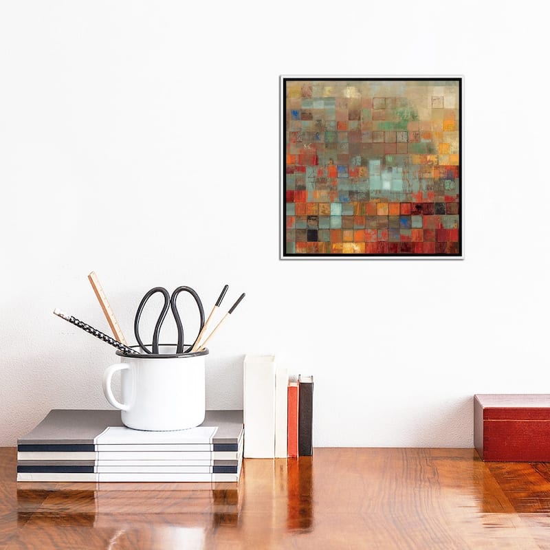 iCanvas "Organized" by Tom Reeves Framed Canvas Print