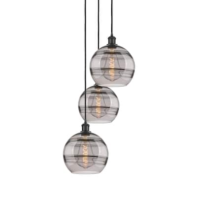 Innovations Lighting 113B-3P-36-17 Rochester Pendant Rochester 3 Light