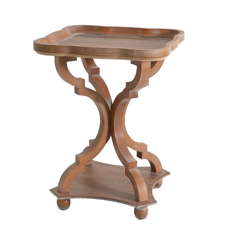 Bevier French Country Accent Table with Square Top by Christopher Knight Home