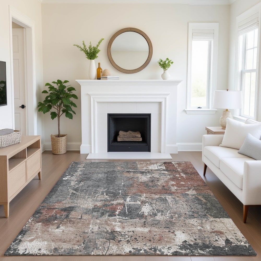 Premium Washable Super Soft Abstract Modern Mayfield Rug