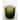 Vase Standard Smoke Vertical Flat Cut Stone Finish Dia 7.75" -ST - Smoke - Smoke