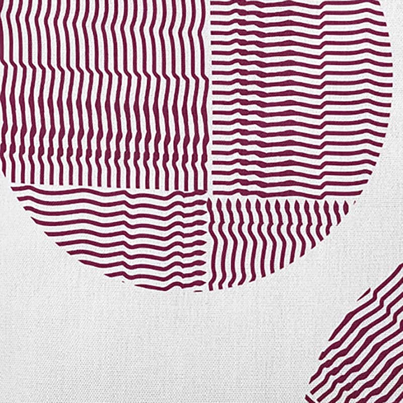 Circles Polyester Indoor/Outdoor Pillow