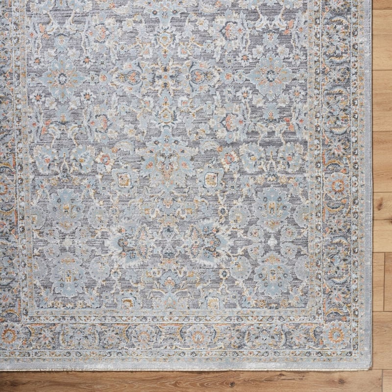 Livabliss Hassler Traditional Floral Area Rug