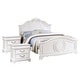 preview thumbnail 11 of 11, Furniture of America Pati 3-Piece White Wood Panel Bedroom Set