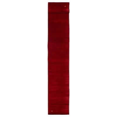 Kashkuli Gabbeh Red Rug 2'7" x 16'4" - 2'7 x 16'4