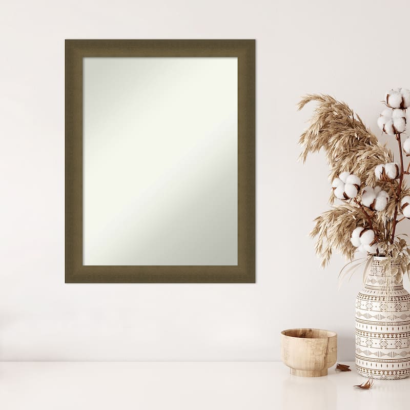 Blaine Narrow Non-Beveled Framed Wall Mirror