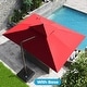 preview thumbnail 5 of 14, Crestlive Products 10 x 13ft Outdoor Patio Cantilever Umbrella with Base