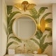 preview thumbnail 6 of 6, Varaluz Banana Leaf 3-Light Semi-Flush Wall Sconce