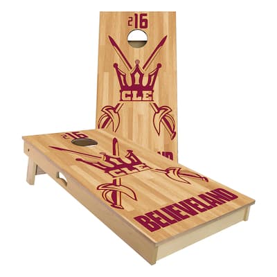 Cleveland CLE Outdoor Cornhole Board Set