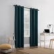 preview thumbnail 107 of 105, Sun Zero Cyrus Thermal Total Blackout Grommet Curtain Panel, Single Panel