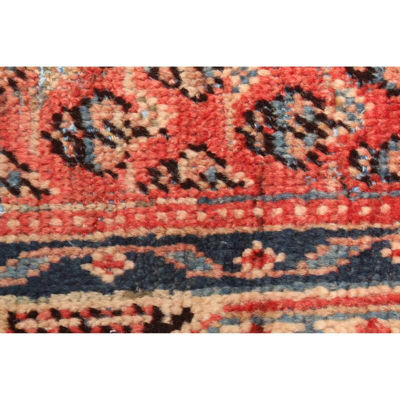 ECARPETGALLERY Hand-knotted Andelz Red Wool Rug - 3'10 x 6'2