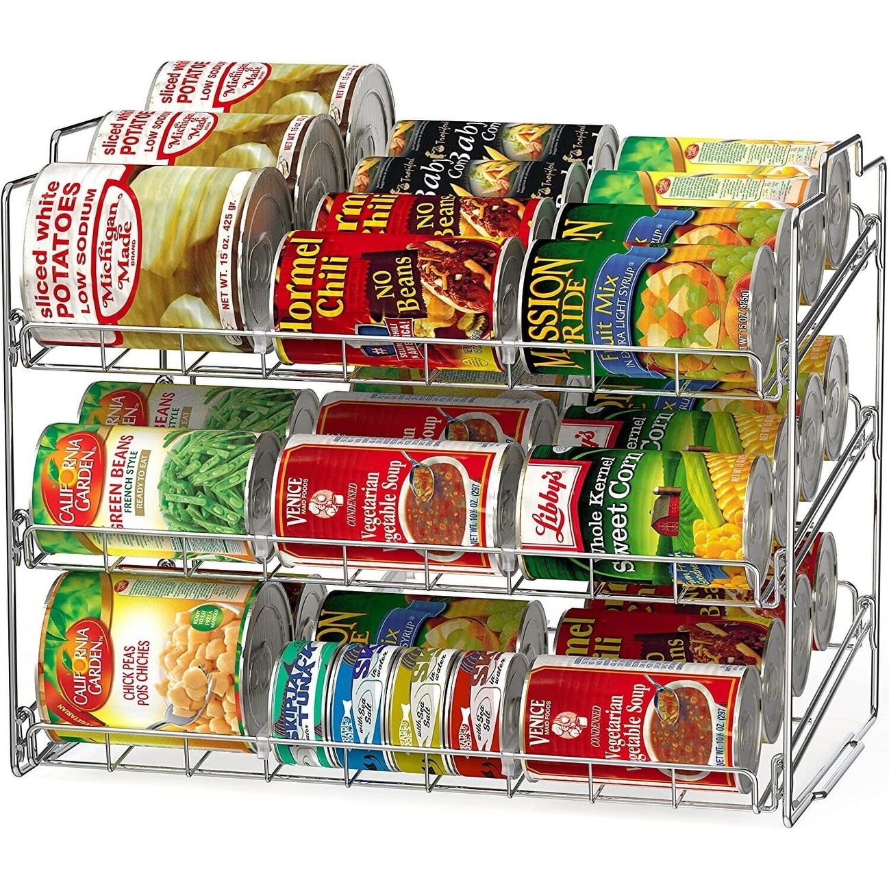 Stackable Can Rack Organizer Storage for Pantry - Bed Bath & Beyond -  38300150