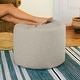 preview thumbnail 4 of 3, Jaxx Sunbrella Patio Bean Bag Pouf Ottoman