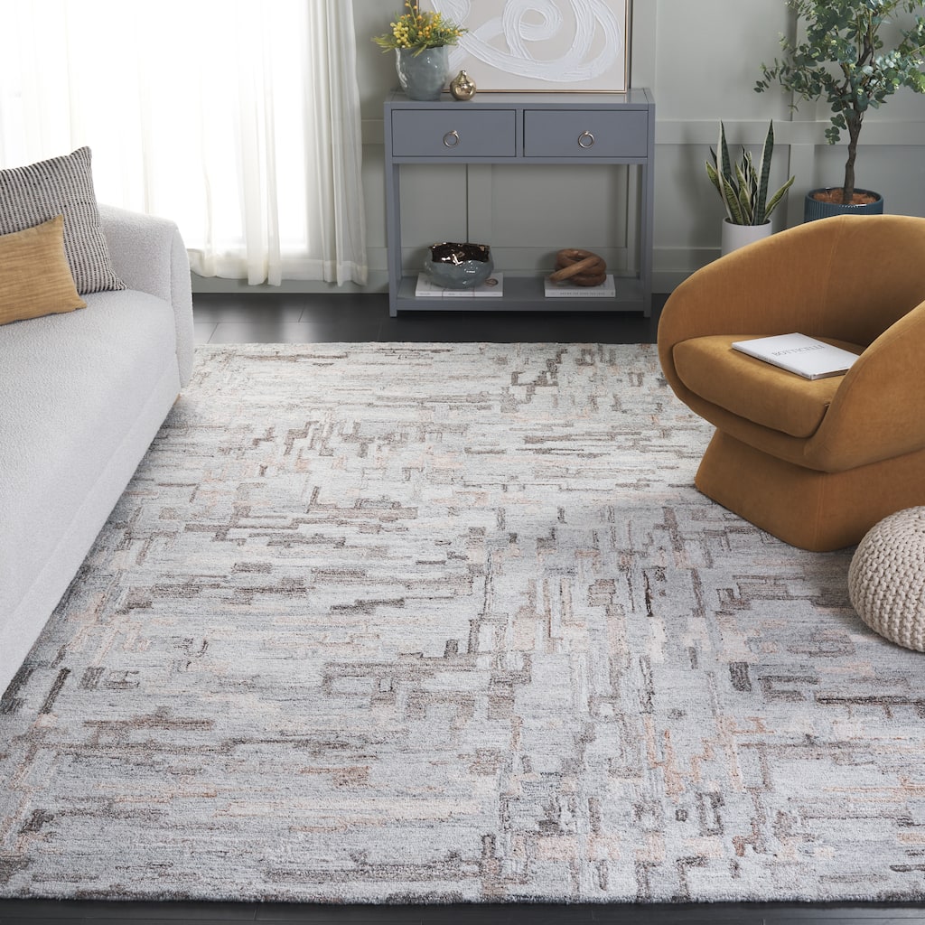 SAFAVIEH Handmade Abstract Brookie Contemporary Rug