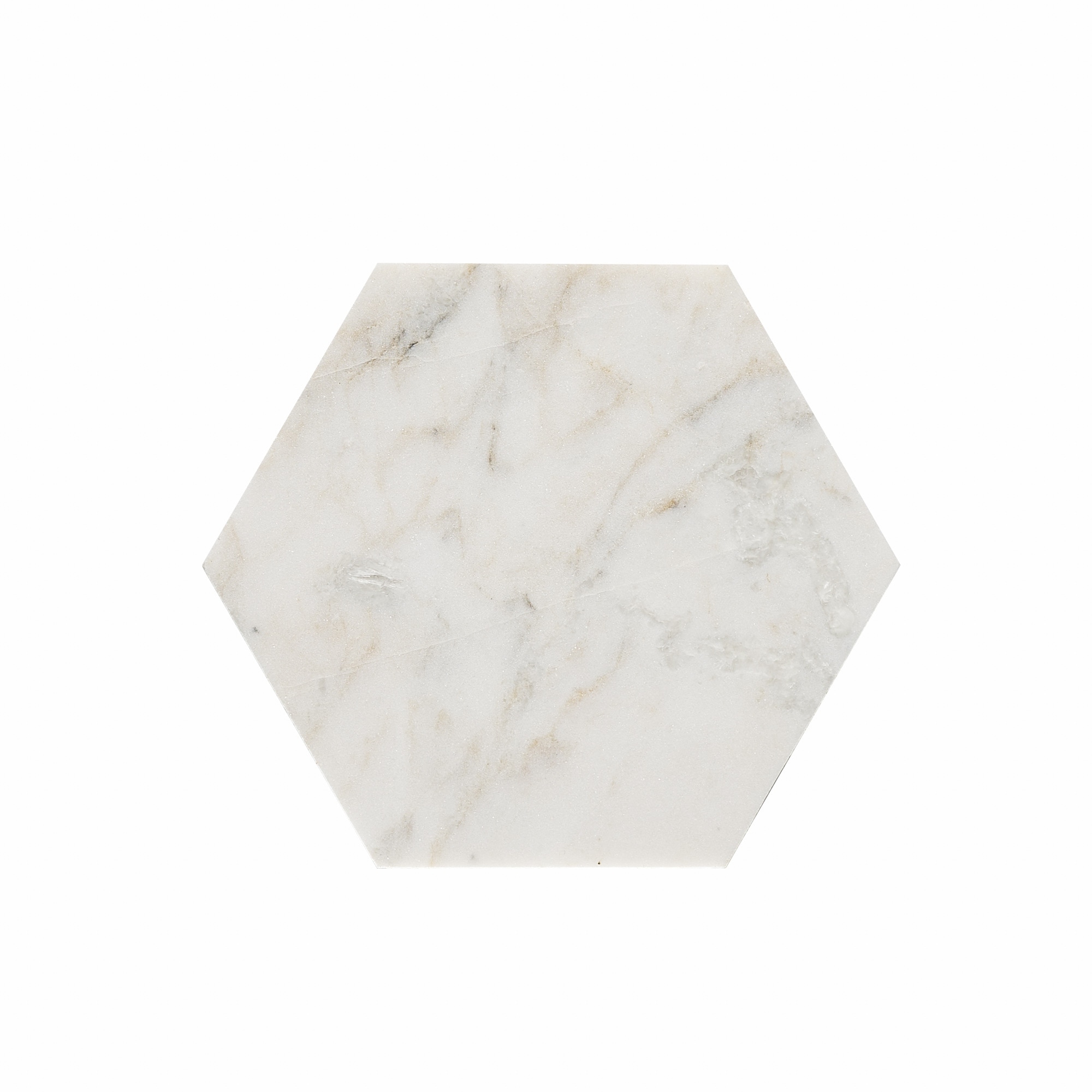 Royal Umbra Marble 6" x 6" Honeycomb Polished Tile
