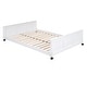 preview thumbnail 7 of 34, Pine Wood Bunk Bed with Desk and Drawers, Movable Lower Bed, Full-Length Guardrail