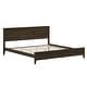 preview thumbnail 22 of 46, Modern White Solid Wood Queen Platform Bed