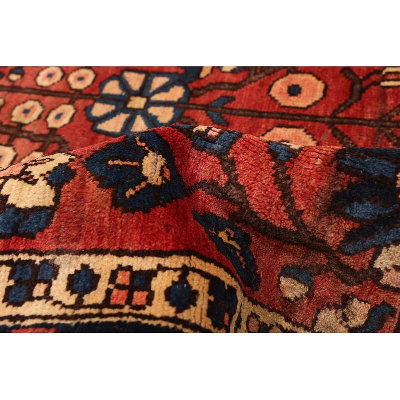 ECARPETGALLERY Hand-knotted Anadol Red Wool Rug - 4'5 x 6'3