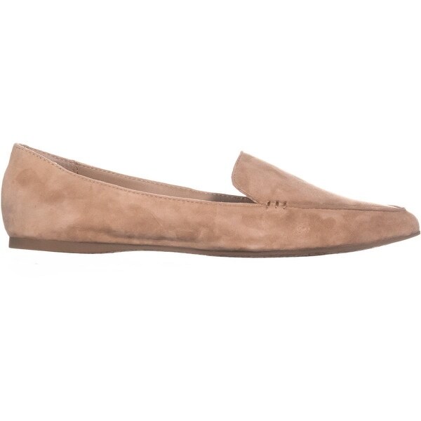 feather camel suede