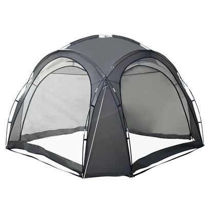 12 X 12ft Pop Up Canopy UPF50+ Tent with Side Wall, Ground Pegs, and Stability Poles, Sun Shelter Rainproof