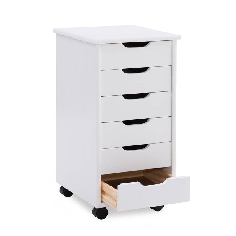 Bridgton Six Drawer Roll Cart