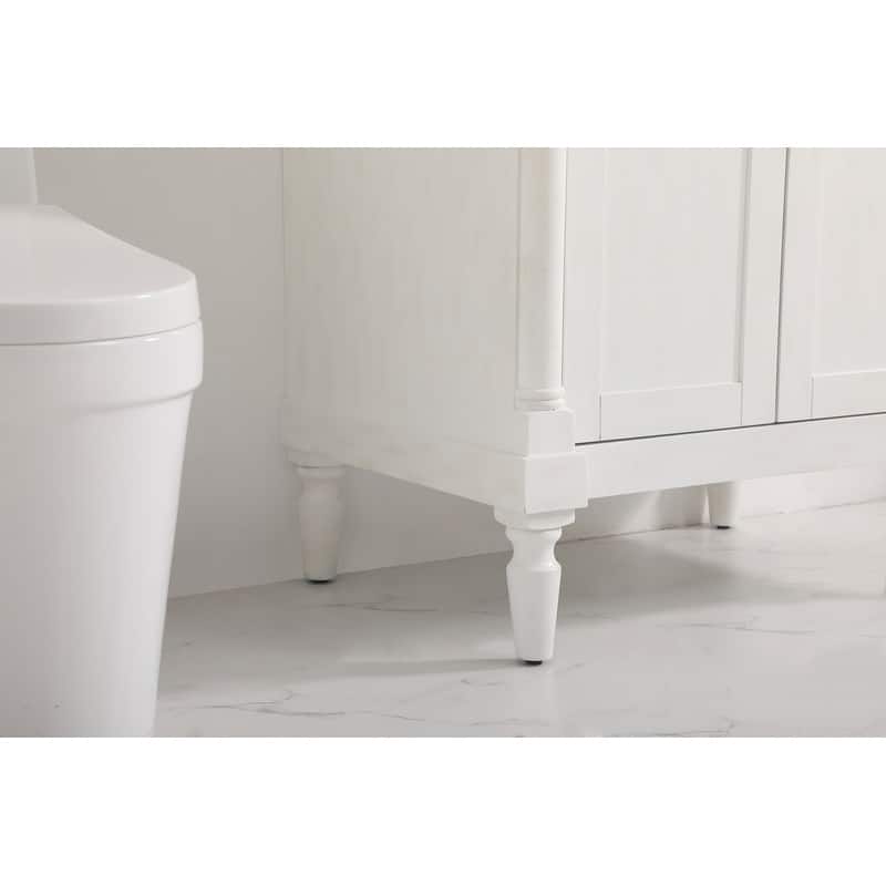 Elegant Lighting VF13030-VW Lexington 30" Free Standing Single Basin