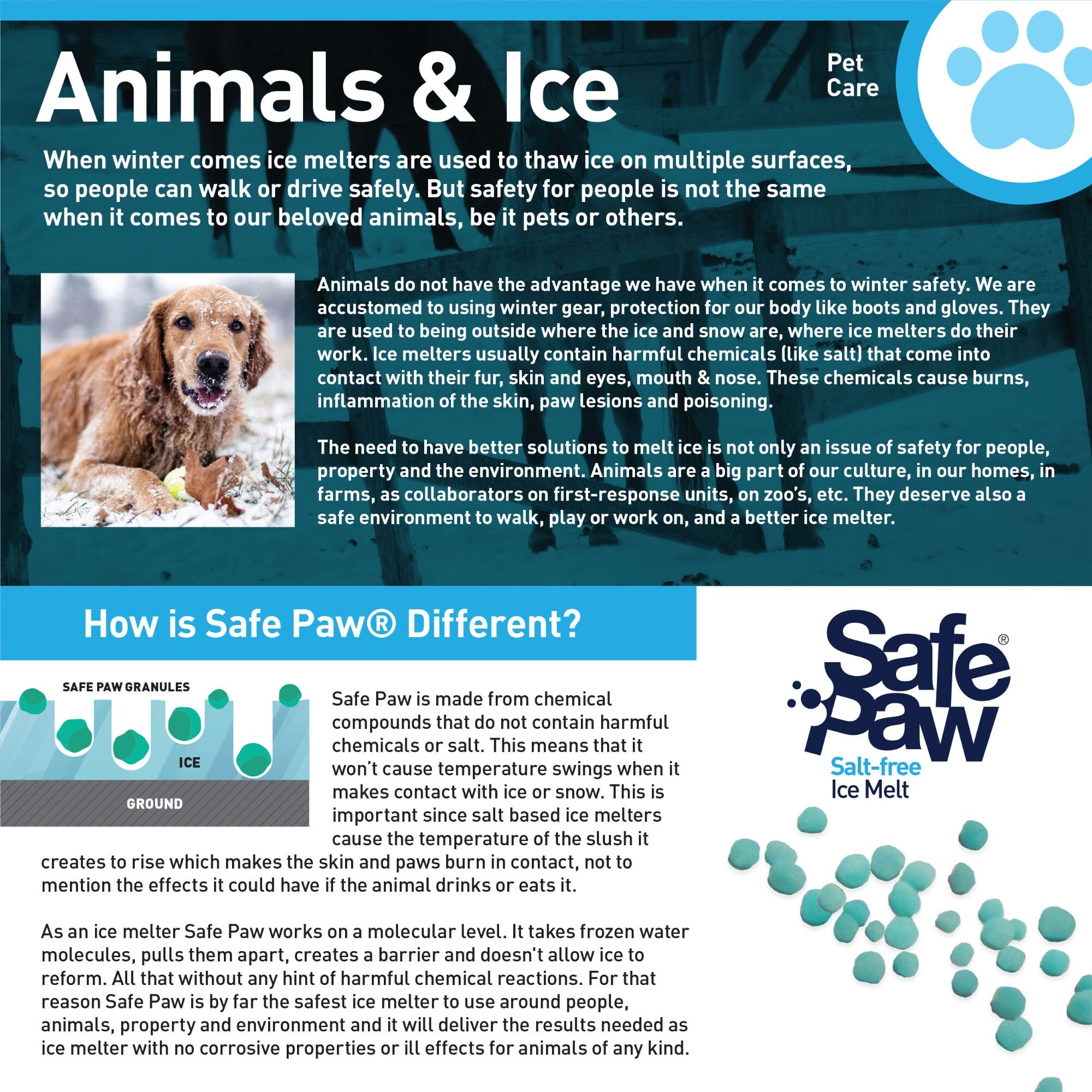 Safe Paw Pet Friendly Concrete Safe Salt Free Ice Melt-image
