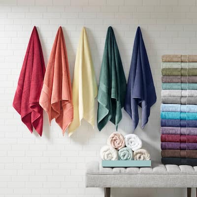 Madison Park Signature 800GSM Ultra-Soft 100% Cotton Absorbent Towel Set