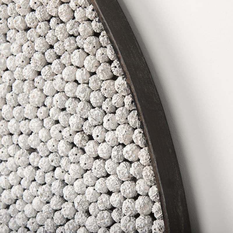 Varoona Wall Object With Rudraksha Stones