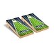 preview thumbnail 1 of 3, Seattle Seahawks NFL Football Triangle Cornhole Board Set Include Carrying Case