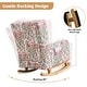 preview thumbnail 25 of 60, HOMYKA 27.56" Wide Rocking Chair for Nursery with Solid Wood Leg