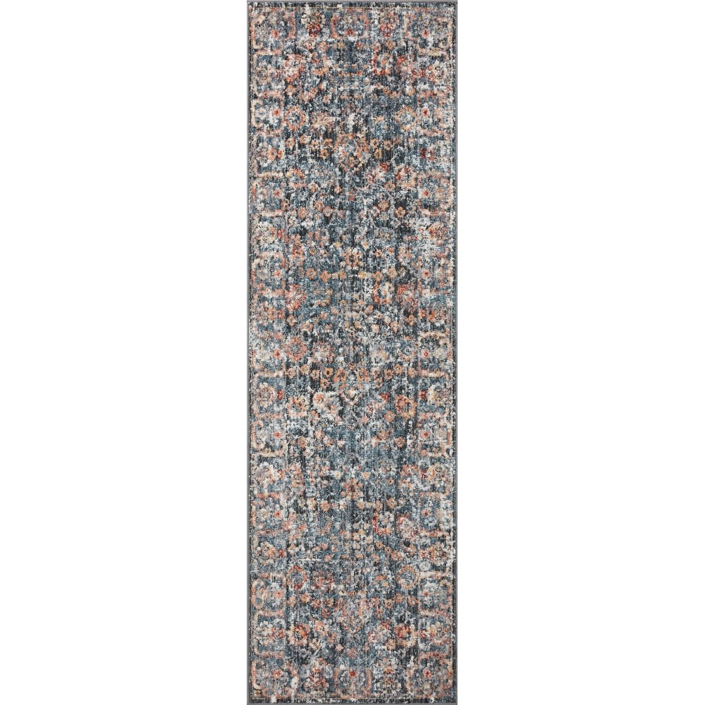 Alexander Home Penelope Vintage Botanical Oriental Area Rug