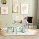 preview thumbnail 2 of 5, Kids Table and Chair Sets with Adjustable Table Height Perfect for Classroom, Nursery, or Daycare