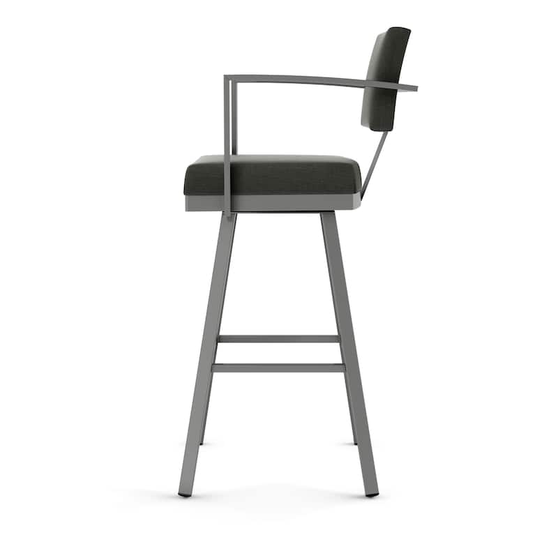 Amisco Akers Swivel Bar Stool