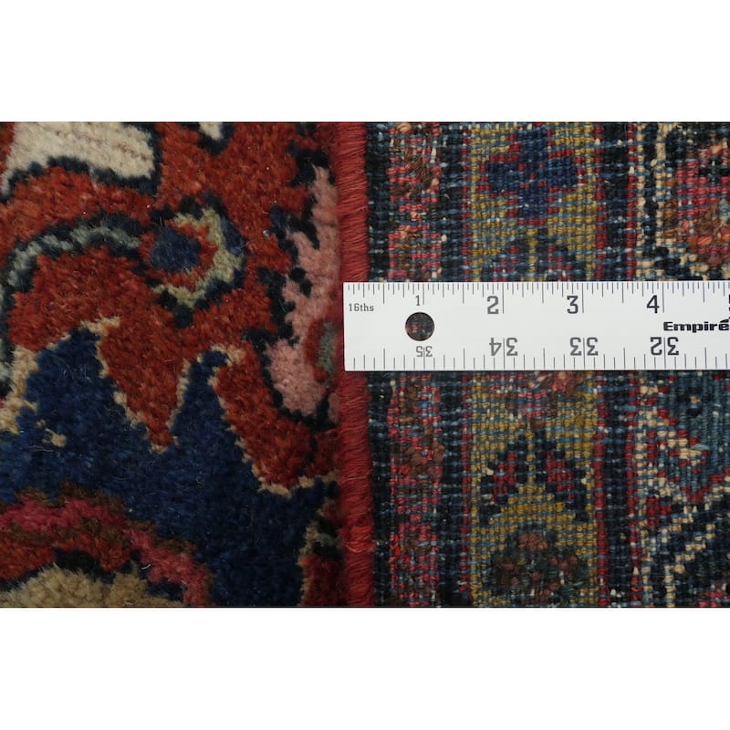 Hand Knotted Oriental 100% Wool Carpet Traditional Floral Oranges & Rust Sultanabad Area Rug - 16' 2'' X 12' 6''
