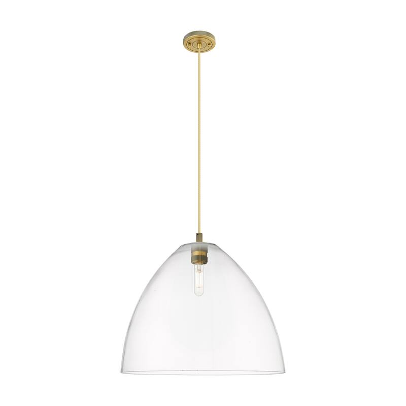 Innovations Lighting Downtown Urban - Crown Point - 1 Light 16" Bristol Cord Hung Pendant