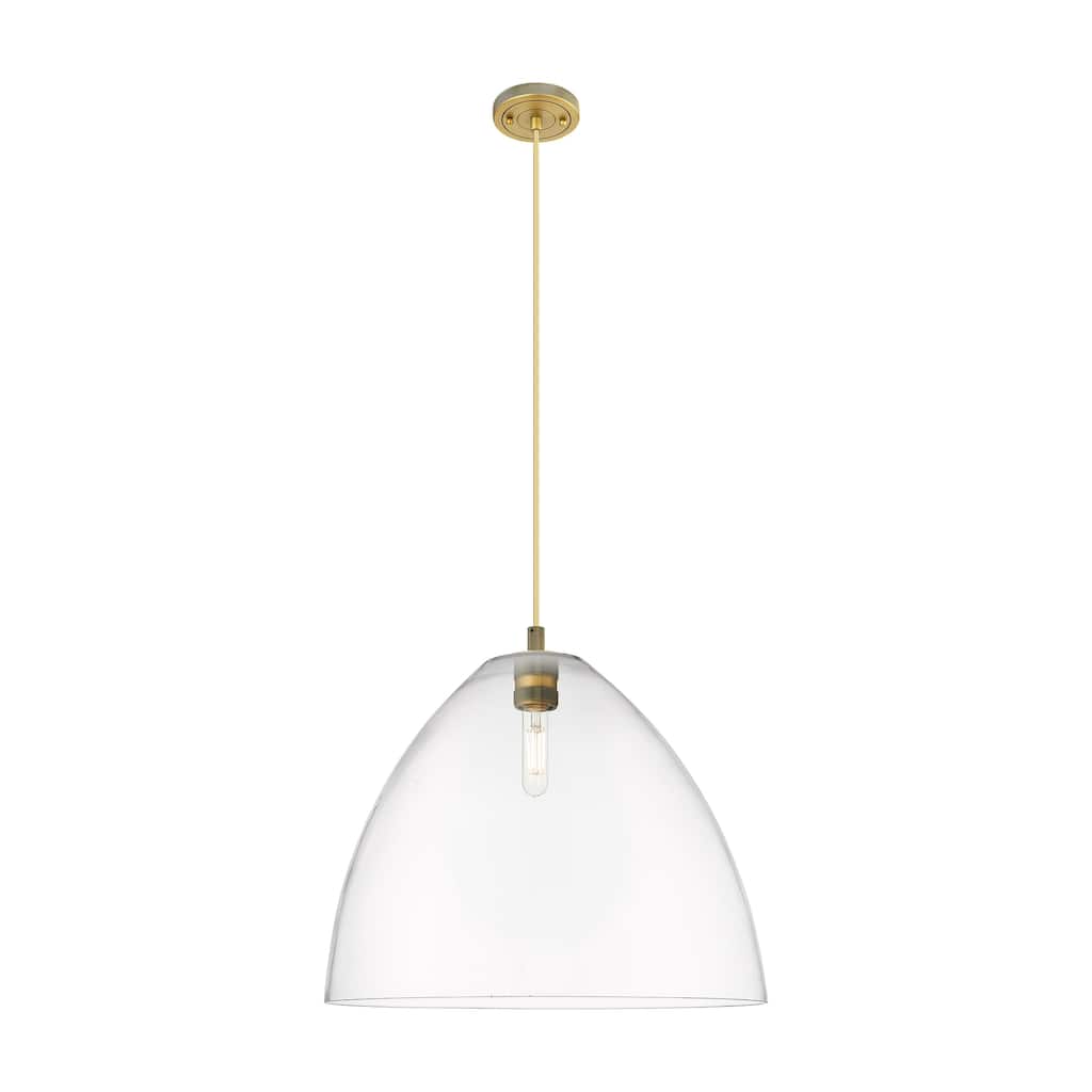 Innovations Lighting Downtown Urban - Crown Point - 1 Light 16" Bristol Cord Hung Pendant