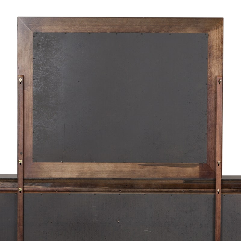 Copper Grove Saddlebrook Tobacco Mirror - Espresso