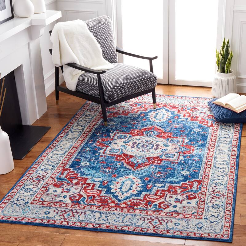 SAFAVIEH, Brentwood Eustachia Oriental Distressed Rug - 8' x 10'