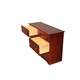 100% Solid Wood 6-drawer Double Dresser by Palace Imports