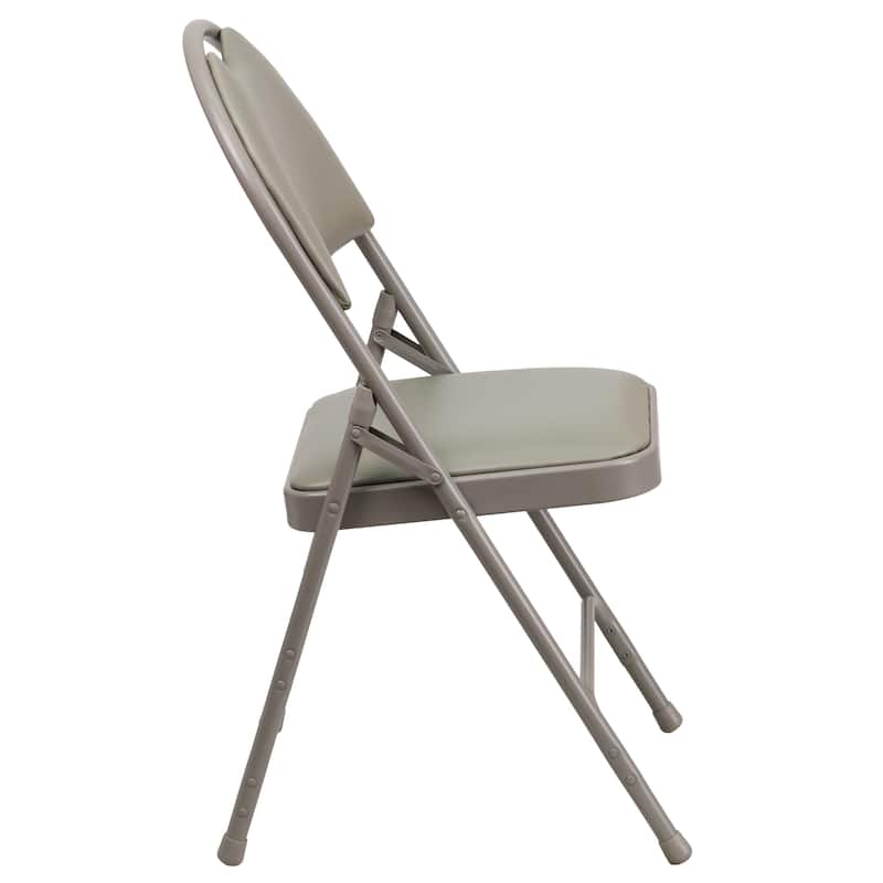 2 Pack Extra Large Ultra-Premium Triple Braced Folding Chair