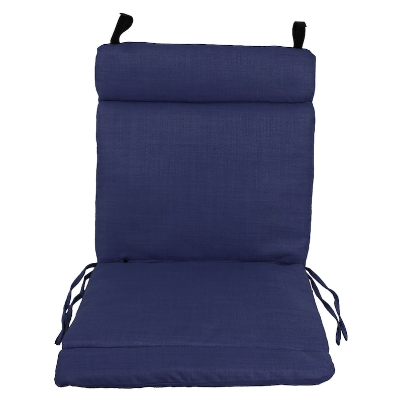 20-inch by 40-inch Outdoor Seat/Back Chair Cushion - 20" x 40"