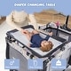preview thumbnail 10 of 28, Costway Portable Baby Playard Nursery Center Crib with Hanging Toys & - See Details