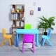 preview thumbnail 7 of 6, Domi Kids 5 Piece Play Or Activity Table and Chair Set
