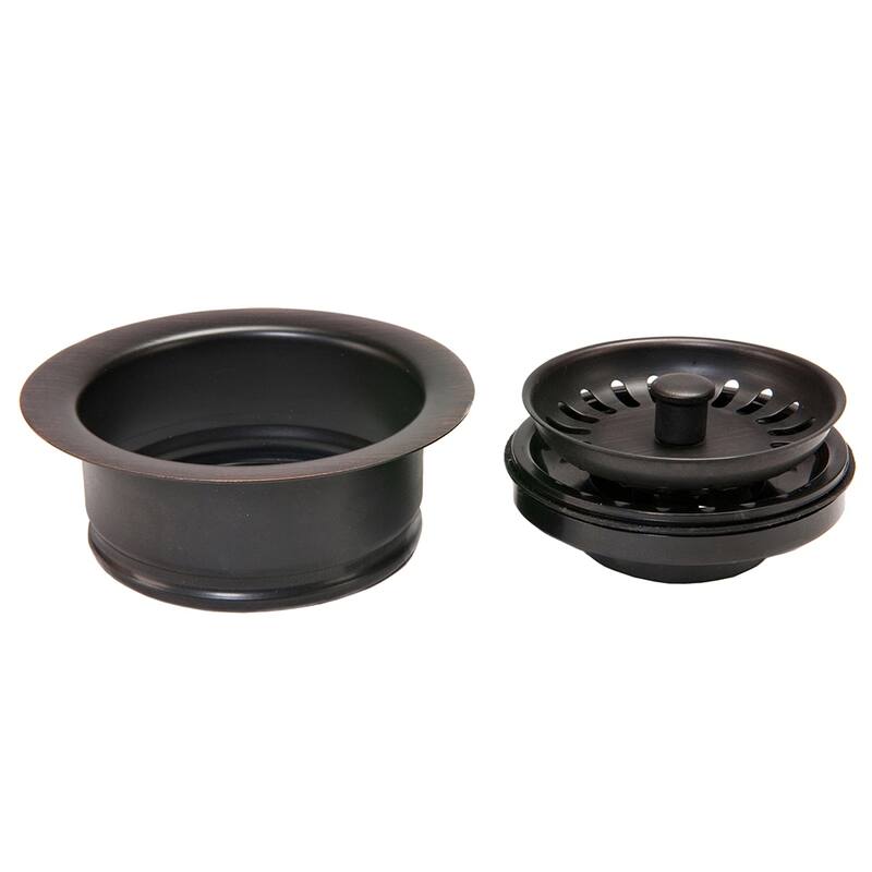 3.5-in Deluxe Garbage Disposal Drain w/ Basket in Oil Rubbed Bronze (D-130ORB)