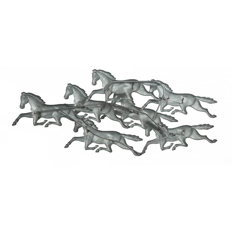 Dutton - Off to the Races - Metal Wall Art