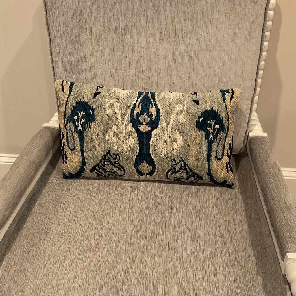 HERAT ORIENTAL Handmade Chenille Throw Pillow