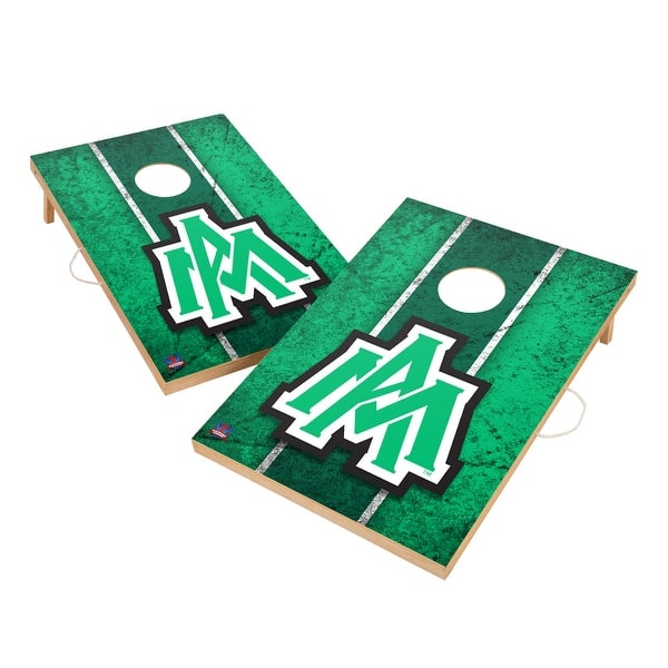 slide 2 of 5, Vintage Arkansas Monticello Boll Weevils Regulation 2x4 Cornhole Set